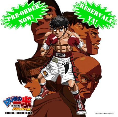 Hajime No Ippo Rising Original Soundtrack Export Manga