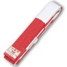 Aikido Obi Iwata White-Red Belt