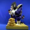 Diorama Dragon Ball Z Goku gran mono Oozaru Vegeta y Yajirobe cortando cola