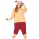 Pijama japones kigurumi cosplay Chopper One Piece