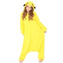 Pijama japones kigurumi cosplay de Pikachu Pokemon 