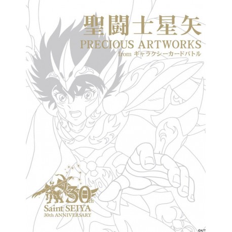 Libro de ilustraciones Saint Seiya Precious Artworks from Galaxy Card Battle