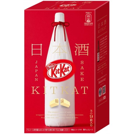 Chocolate Kit Kat sake nihon-shu japonés edición limitada