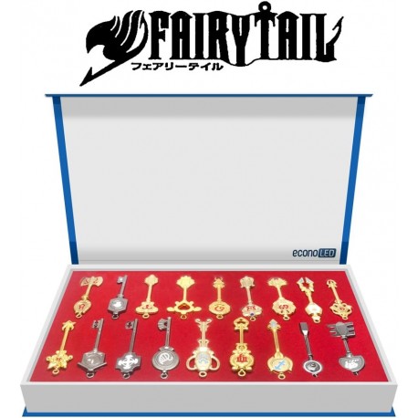Fairy Tail Lucy Keys - Set 18 Keys
