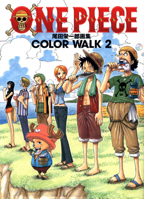 One Piece Color Walk 2 Export Manga