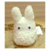 Totoro white soft toy 15 cm.